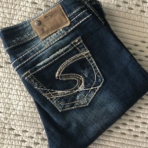 Silver Jeans Co. Twisted Jeans - Sz. W26 L33